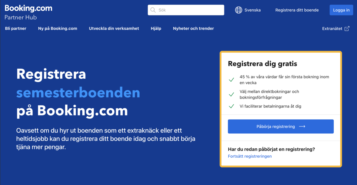 Hyr ut din stuga - stugförmedlingar - Booking.com